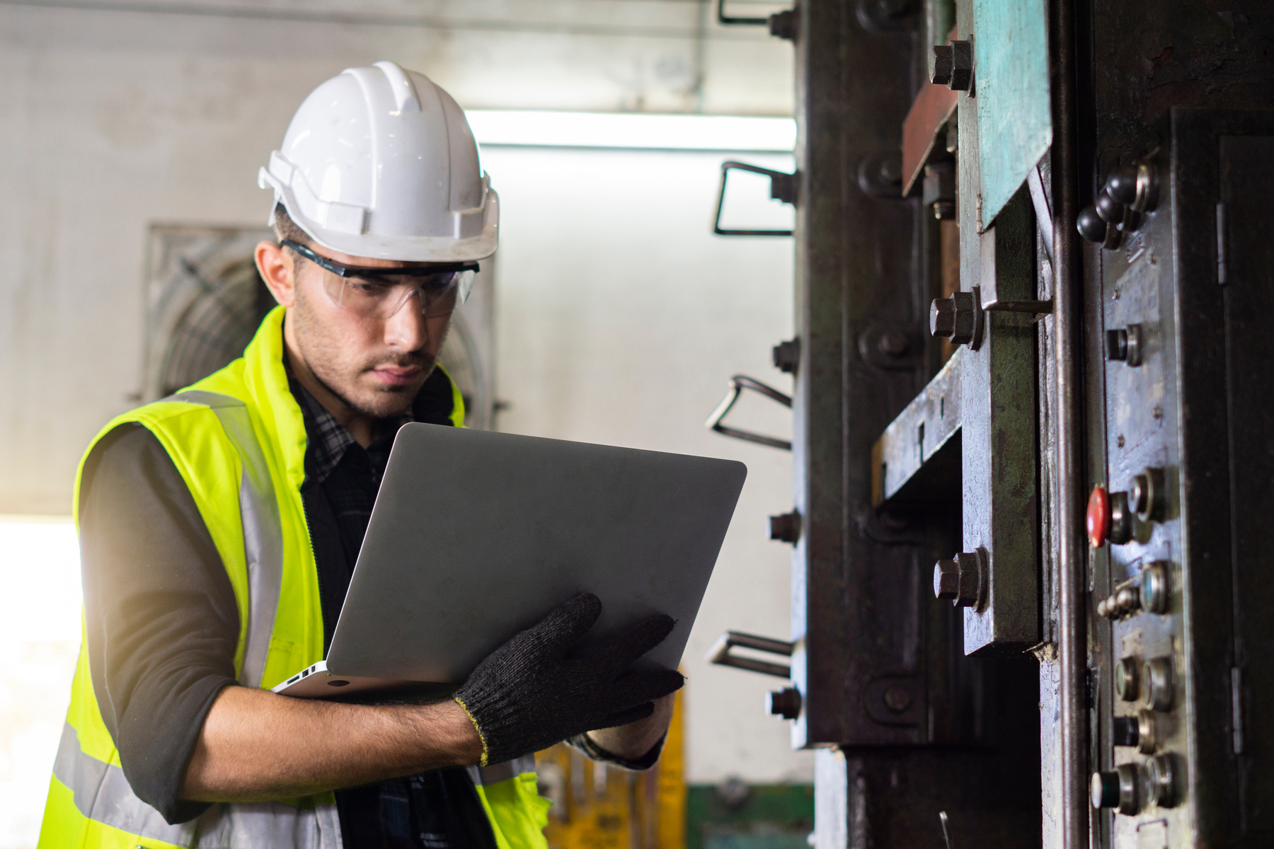 Industrial Engineer working